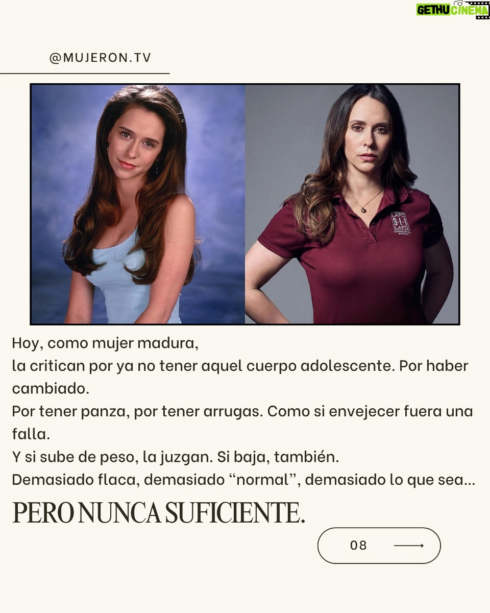 Ingrid Coronado - 2.2K Likes - 🎠 La paradoja de nunca ser suficiente

Demasiado flaca.
Demasiado normal.
Demasiado joven. Muy vieja. Muy natural. Muy producida.

¿Cómo se gana un juego donde el objetivo es que pierdas?

Esta semana volvieron a criticar a Jennifer Love Hewitt por su cuerpo.
Hace años era porque tenía “de más”. Hoy, porque tiene “de menos”.
Antes la hipersexualizaban. Hoy la desprecian por envejecer.

Y yo me pregunto:
¿cuándo se nos permitirá simplemente SER?

💬 A veces me pasa…
me miro al espejo y veo lo que otros dijeron.
Celulitis. Piel que cambia. Inseguridad aprendida.
¿Te ha pasado?

Este no es un post sobre celebridades.
Es sobre ti. Sobre todas.
Sobre lo cansado que es intentar encajar en un molde que no existe.

🌹 Tu poder no está en encajar. Está en quien eres cuando ya no lo intentas.

💌 Si tú también estás harta de sentir que nunca eres suficiente…
Escríbeme MUJERÓN y te mando la liga de mi libro.
Que no te vuelvan a definir desde fuera.

#SoyMujerÓN #BastaDeEstándares #BellezaSinFiltro #DespiertaTuPoder #MujerReal #JenniferLoveHewitt #CuerpoConHistoria 💪💫