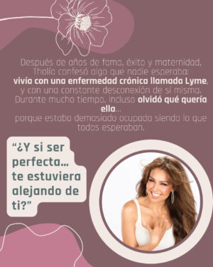 Ingrid Coronado Instagram - 🌹 Heridas que también son tuyas
✨ Con Thalía: la niña buena que se olvidó de sí misma
“¿Y si ser perfecta… te estuviera alejando de ti?”
Thalía fue la estrella perfecta.
Bonita, dulce, trabajadora, sonriente.
Pero por dentro… vivía con ansiedad, dolor físico y desconexión.
🎭 Era la buena.
La que nunca decía no.
La que no sabía qué quería… porque estaba ocupada siendo lo que todos esperaban.
Años después, confesó que vivía con Lyme crónico y una sensación de vacío.
Su cuerpo gritaba lo que su alma ya no podía callar.
🪞¿Te ha pasado?
¿A quién has querido complacer tanto… que ya ni sabes quién eras tú antes de fingir?
✨ 3 recordatorios mujerÓN:
¿Esto me nutre… o solo me hace quedar bien?
Tu cuerpo tiene voz. Escúchalo.
Ser tú no decepciona. Fingir sí.
🤍 No estás sola.
Ser perfecta te aleja.
Ser real… te regresa a ti.
✍️ Cuéntame en los comentarios:
¿Qué parte de ti se ha estado cansando de fingir?
#HeridasQueTambiénSonTuyas #Thalia #NiñaBuena #SanarEsRecordar #CuerposQueHablan #MujerÓNReal #AutenticidadFemenina #VulnerabilidadEsFuerza #SerRealEsSanar 💔🌸🎭🕊️