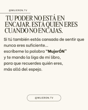 Ingrid Coronado Instagram - 🎠 La paradoja de nunca ser suficiente
Demasiado flaca.
Demasiado normal.
Demasiado joven. Muy vieja. Muy natural. Muy producida.
¿Cómo se gana un juego donde el objetivo es que pierdas?
Esta semana volvieron a criticar a Jennifer Love Hewitt por su cuerpo.
Hace años era porque tenía “de más”. Hoy, porque tiene “de menos”.
Antes la hipersexualizaban. Hoy la desprecian por envejecer.
Y yo me pregunto:
¿cuándo se nos permitirá simplemente SER?
💬 A veces me pasa…
me miro al espejo y veo lo que otros dijeron.
Celulitis. Piel que cambia. Inseguridad aprendida.
¿Te ha pasado?
Este no es un post sobre celebridades.
Es sobre ti. Sobre todas.
Sobre lo cansado que es intentar encajar en un molde que no existe.
🌹 Tu poder no está en encajar. Está en quien eres cuando ya no lo intentas.
💌 Si tú también estás harta de sentir que nunca eres suficiente…
Escríbeme MUJERÓN y te mando la liga de mi libro.
Que no te vuelvan a definir desde fuera.
#SoyMujerÓN #BastaDeEstándares #BellezaSinFiltro #DespiertaTuPoder #MujerReal #JenniferLoveHewitt #CuerpoConHistoria 💪💫