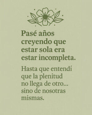 Ingrid Coronado Instagram - 📘 Soltera, Pero Encendida
🔥 No estás sola, estás contigo. Y eso… es poder.
✨ Pasé de pensar que me “faltaba algo” por no tener pareja…
a entender que lo que me faltaba era elegirme por completo.
Hoy mi soltería no es una pausa,
es mi fuego encendido, mi renacimiento, mi libertad.
💪 No me falta amor. Me sobro amor propio.
Y eso no se negocia.
🌱 Si llega alguien, que sea para caminar a mi lado…
no para cargarme ni apagarme.
💬 Este texto está inspirado en el libro MujerÓN.
Comenta MUJERÓN y te mando la liga de compra.
Y después te cuento cómo recibir los bonos especiales. 💌
#SolteraPeroEncendida 🔥 #MujerÓN #AmorPropio #PlenitudFemenina #SolteríaConSentido #FuegoInterior #LibertadQueAbraza #MujerQueRenace 💫