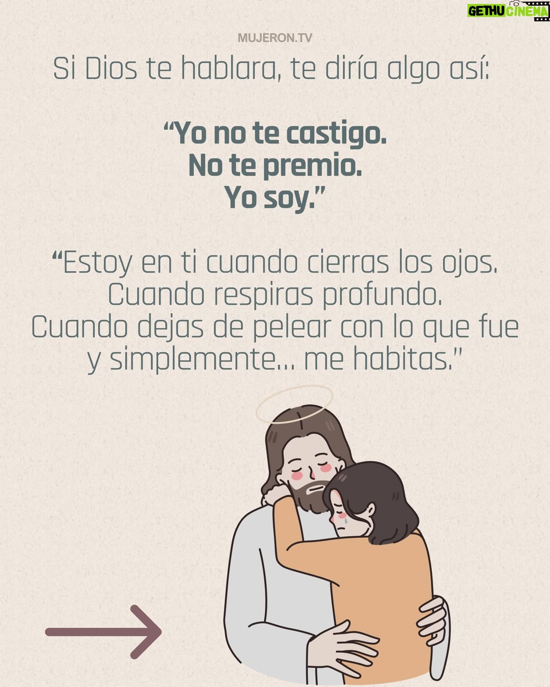 Ingrid Coronado - 586 Likes - 🙏✨ A veces pensamos que Dios es un juez que premia o castiga.
Yo también lo creí… hasta que entendí que Dios no es transacción, es esencia. 🌿💫

Está dentro, no afuera.
En cada respiración, en cada silencio, en cada rendición.
No necesitas ganarte su amor… ya eres parte de él.

💬 Cuéntame en comentarios:
¿Alguna vez sentiste que Dios te castigaba?
¿Qué cambió en ti cuando descubriste otra manera de verlo?

#ReflexiónMujerÓN #DiosEstáEnTi #CanalInterior #FeQueSana #SoyMujerÓN ✨