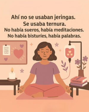 Ingrid Coronado Instagram - 🩷 El hospital de corazones rotos
No todas las heridas sangran.
Algunas solo se sienten cuando respiras.
Yo también estuve ahí.
Vomitando llanto, con el alma fracturada.
La ansiedad, el insomnio y el dolor físico eran solo síntomas…
de algo más profundo que no sabía cómo curar.
Hasta que entendí que necesitaba un hospital…
pero no uno cualquiera.
Uno con meditaciones en lugar de sueros.
Con palabras suaves en lugar de bisturíes.
Con ternura en vez de diagnóstico.
🌷 Ahí empecé a sanar.
Pedacito a pedacito.
Y no, no volví a ser la misma.
Fui algo mejor:
Una mujerÓN.
💌 Si tu alma también está gritando, comenta MUJERÓN y te mando la liga de compra.
Tus heridas merecen amor.
Y tú también.
#CorazónRoto #SanarTambiénEsAmor #MujerÓN #HospitalEmocional #HeridasDelAlma #RenacerFemenino #TernuraQueSana #AmorPropioSiempre 💫💔🌿