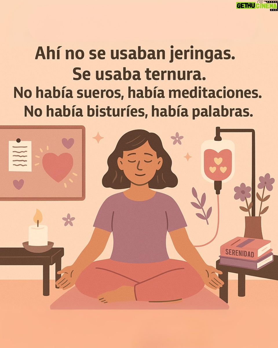 Ingrid Coronado - 377 Likes - 🩷 El hospital de corazones rotos
No todas las heridas sangran.
Algunas solo se sienten cuando respiras.

Yo también estuve ahí.
Vomitando llanto, con el alma fracturada.
La ansiedad, el insomnio y el dolor físico eran solo síntomas…
de algo más profundo que no sabía cómo curar.

Hasta que entendí que necesitaba un hospital…
pero no uno cualquiera.
Uno con meditaciones en lugar de sueros.
Con palabras suaves en lugar de bisturíes.
Con ternura en vez de diagnóstico.

🌷 Ahí empecé a sanar.
Pedacito a pedacito.
Y no, no volví a ser la misma.
Fui algo mejor:
Una mujerÓN.

💌 Si tu alma también está gritando, comenta MUJERÓN y te mando la liga de compra.
Tus heridas merecen amor.
Y tú también.

#CorazónRoto #SanarTambiénEsAmor #MujerÓN #HospitalEmocional #HeridasDelAlma #RenacerFemenino #TernuraQueSana #AmorPropioSiempre 💫💔🌿