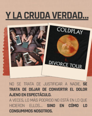 Ingrid Coronado Instagram - 🎤💔 ¿Infieles en un concierto?
El verdadero escándalo no es lo que hicieron…
sino lo que hicimos todos al verlos.
🎥🔥 El video se volvió viral.
Perdieron su trabajo, su nombre, su dignidad.
¿Y nosotros? Lo consumimos como si fuera serie de Netflix.
La cruda verdad:
No es entretenimiento, es una vida.
Y si te da placer ver caer a alguien…
quizá es momento de voltearte a ver a ti.
🌷
💬 ¿Tú qué opinas?
¿Se vale todo por un poco de drama?
Escríbeme en comentarios, te leo. 👇
#LaCrudaVerdad #ReflexiónColectiva #ConscienciaDigital #mujerÓN #NoEsEntretenimientoEsUnaVida #EmpatíaReal #DejaDeJuzgar