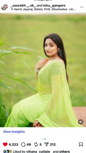Isha Gangore Instagram - teej look šā¤ļøšš @ishu_gangore
jwellery @balaji__fashion_
#explore #foryoupage #reelsinstagram #trendingreels #reelkrofeelkro #explorepage #reelfeelit