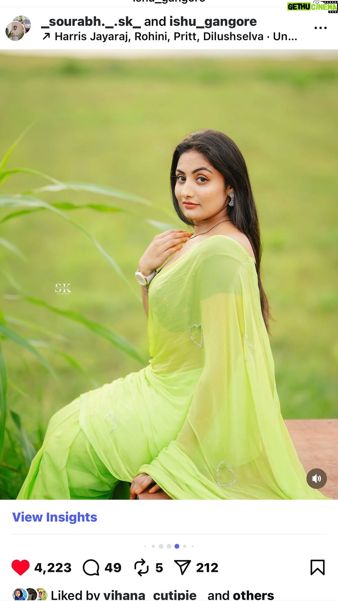 Isha Gangore - 4.6K Likes - teej look 🌍❤️😘💋 @ishu_gangore 
jwellery @balaji__fashion_ 
#explore #foryoupage #reelsinstagram #trendingreels #reelkrofeelkro #explorepage #reelfeelit