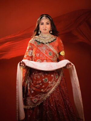 Isha Gangore Instagram - 🌍❤️😘💋 @ishu_gangore
mua @poojapunjabi_mua
outfit @suidhaagaboutiquekota
shoot @_sourabh._.sk_
edit @vogue_monty