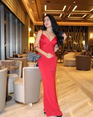Ishika Bhargava Instagram - Lady in red ❤️✨
Dress - @wearcecil