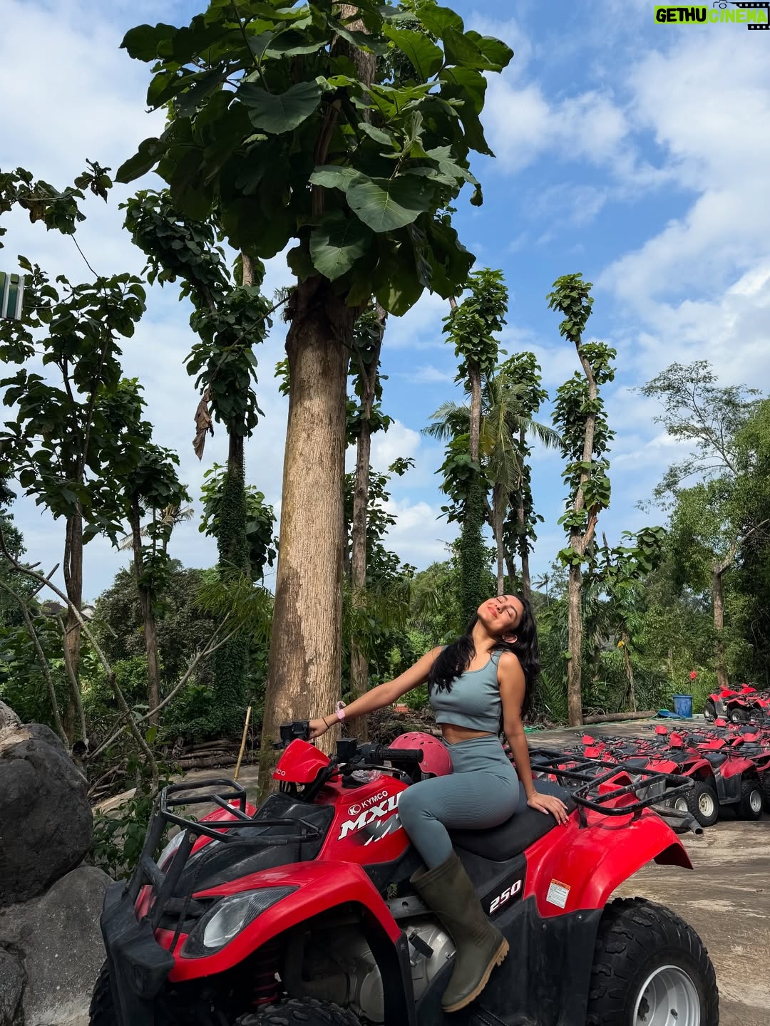 Ishika Bhargava - 20.5K Likes - Bali dump No.1 🏝️ 
Outfit 1 from @nidzign 
Outfit 2 @cava_athleisure 
@garnierindia a saviour this trip 💛🩵
