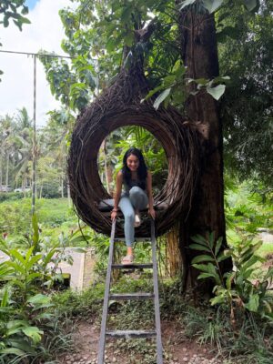 Ishika Bhargava Instagram - Bali dump No.1 🏝️ 
Outfit 1 from @nidzign 
Outfit 2 @cava_athleisure 
@garnierindia a saviour this trip 💛🩵