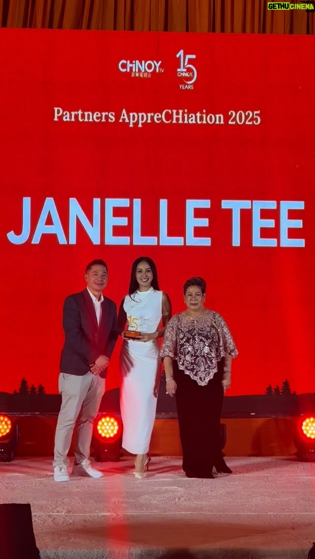 Janelle Tee - 3 Likes - Happy 15th year anniversary @chinoytv 🥳

Ang kaunaunahang show na naniwala sa kakayahan kong mag host! Maraming salamat! 😘