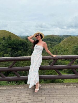 Janelle Tee Instagram - Bohol Weekend 🤎
- Bilar Man Made Forest
- Chocolate Hills
- Loboc River Cruise
- Bohol Phyton & Wildlife Park
- Baclayon Church
- Dolphin Watching
- Snorkeling
- Tarsier
- Blood Compact Shrine