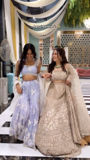 Jasleen Arora Instagram - Agayi banno✨👰🏻♀️
.
.
.
#reels #reelsinstagram #explore #explorepage #rokafied #love