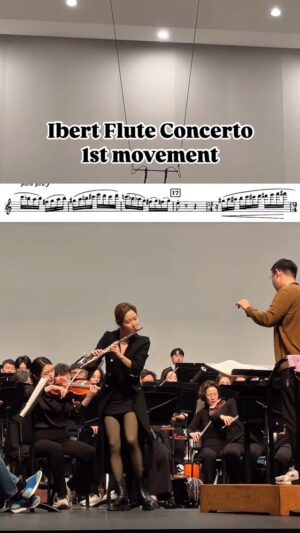 Jasmine Choi Instagram - Certainly one of the absolute favorite concertos from all flutists☺️ Do you agree?

 #ibert #fluteconcerto #flute #jasminechoi #sooyeolchoi #daejeonphil #thankyou #이베르협주곡