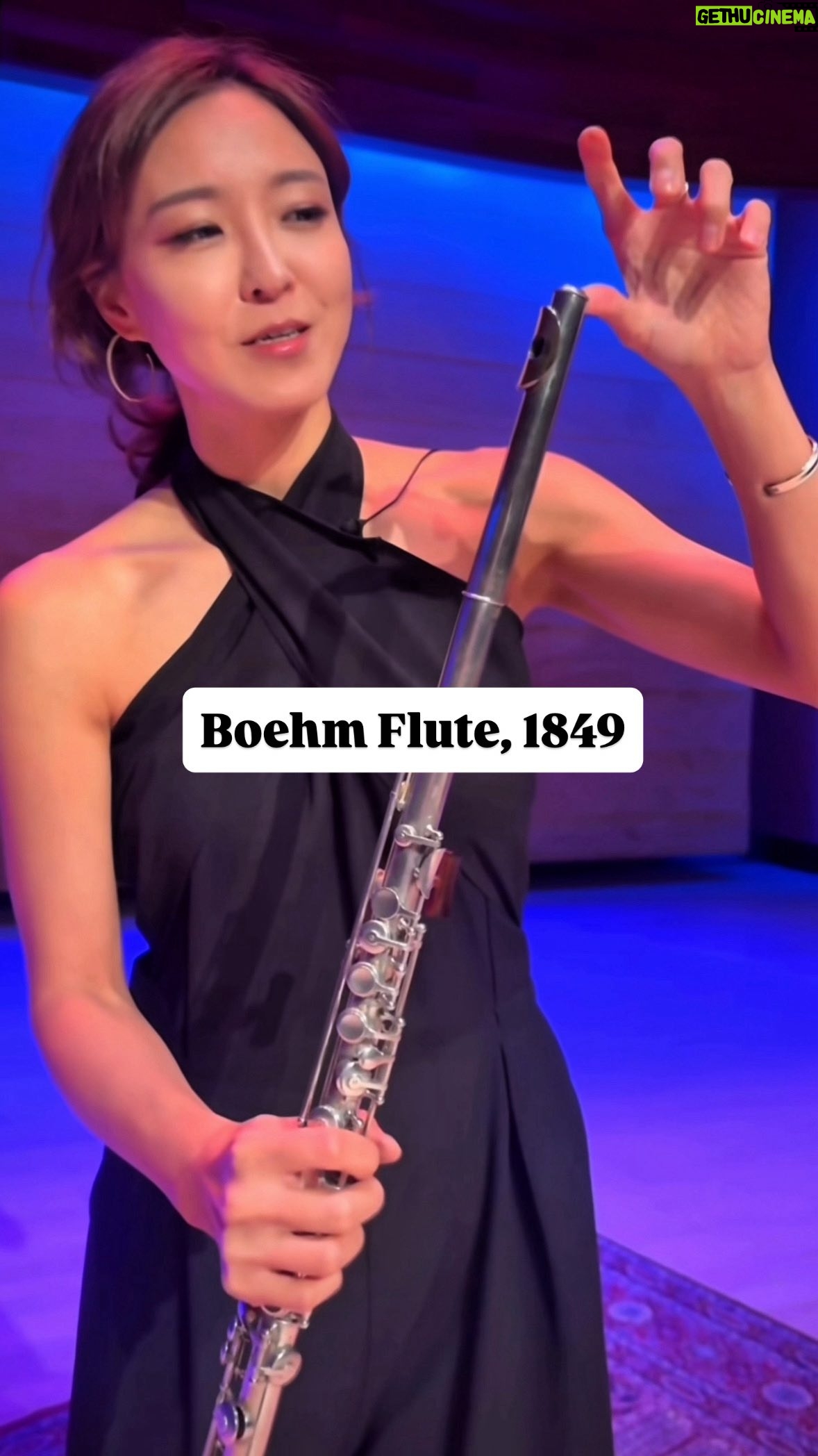 Jasmine Choi - 5.2K Likes - Such an important masterpiece in the history of flute! 

Never in my life did I imagine I’d get to touch (let alone play) an original flute made by Böhm himself. I was beyond overwhelmed for a long time just by looking at this flute- took me many deep breaths before holding it to my hands😮‍💨🙏🏻

I strongly recommend you guys to visit the @mimphx the largest musical instrument museum in the world, for their upcoming flute exhibition from Nov.2025 till Sep.2026!

More info on this historical flute:
Flute, 1847 system
Silver, steel, felt, cork
Munich, Germany, 1849
Theobald Boehm, maker
MIM Collection

Theobald Boehm (1794-1881; also spelled Böhm) was one of the most influential instrument makers of all time. In 1832, he invented a system of keys with rings and placed it on a traditional wooden flute with enlarged tone holes. Fifteen years later, Boehm radically redesigned the flute using the principles of mathematics and acoustics. Boehm abandoned the traditional wooden body and conical bore in favor a metal body with a cylindrical bore and parabolic head. He made the tone holes as large as physically possible and placed them in mathematically ideal locations. Boehm also designed a system of padded keys interlinked with axles and clutches to let the player cover and uncover tone holes that were out of reach.
The key systems he designed became the foundation of modern keyed woodwinds.