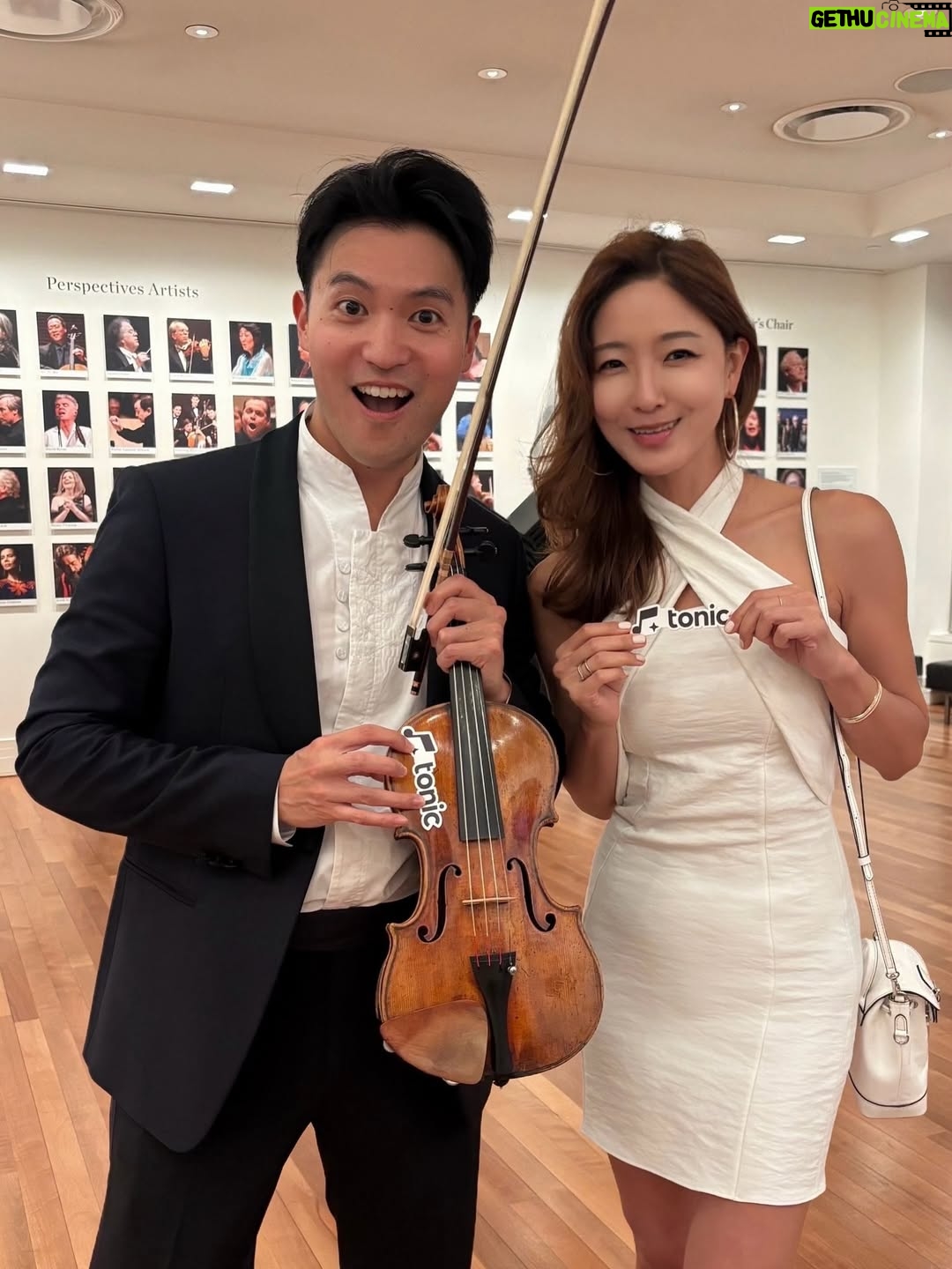Jasmine Choi - 6.8K Likes - Big congrats to @raychenviolin and the young musicians of @nyo.usa on such an inpiring performance at @carnegiehall last night, full of joy and excitement🥳! What a beautiful start to their Asia tour coming up! 

Also look forward to continuing to see many of you on the @tonicmusicapp - more fun updates will come soon, stay tuned🙌🏼

P.s. Anyone else went to this soldout concert last night🙋🏻‍♀️?

#mendelssohn #rachmaninoff #raychen #gianandreanoseda #nyousa #jasminechoi #tonicmusicapp #violin #flute #carnegiehall