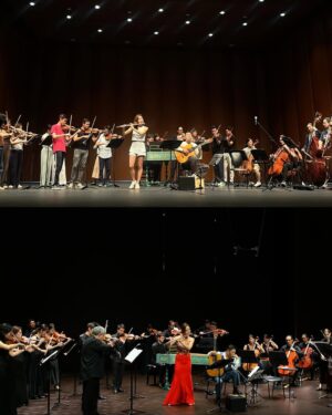 Jasmine Choi Instagram - What a spectacular tour this was with these incredible musicians @sejong_soloists @denissungho , and in such a creative project with the phenomenal writer @werber_officiel together on stage, performing the fantastic new work by @texu_kim . Among our 8 concerts together, it was so lovely to see my idols like @gilshaham_official @cheeyunkim @kimmisook_official and great to meet @jiji_guitar with whom I will perform together soon at @iujsom this fall🤗🎉
어릴적부터 늘 동경했던 세종솔로이스츠 그리고 오랫동안 함께하고 싶었던 기타리스트 드니성호님과 함께 매일매일 전국을 다니며 공연을 8번이나 하면서 정말 즐거웠습니다. 또 제가 너무나 좋아하는 소설가 베르나르 베르베르를 직접 만나고, 그의 새로 출간한 소설 <키메라의 땅>에 기반해 쓰여진 김택수 작곡가님의 천재적인 곡을 함께하고, 그들의 예술세계를 함께할 수 있다는게 정말 큰 기쁨이었어요. 음악과 문학이 만나고, 동서양이 만나고, 또 매 공연마다 전혀 다른 분위기로 관객 여러분들과 만나면서 삶의 더 큰 그림을 경험할 수 있었던 시간이었습니다.
그리고. 아직도 애도의 시간을 보내며 힘겨워하는 저에게 직접 달려오셔서 많은 응원과 위로의 메세지를 주신 팬분들 정말 고맙습니다. 어머니가 돌아가신 후 한국에서의 첫 공연들이다 보니. 리허설때도, 공연때도 주체할 수 없이 눈물이 나던 순간들이 있어서 너무 당황스러웠지만. 그런 부분들까지 다 이해해주시고 품어주셔서 진심으로 감사했습니다. 모두 한번쯤은 삶에서 겪게되는 힘든 경험들이라 생각하며 앞으로 더 아름다운 음악으로 보답할게요.
다음 한국 공연은 10/25-26일 대전예술의전당 @djartscenter , 10/31일 세종예술의전당 @2022sjac 입니다. 곧 만나요🫶🏻😊