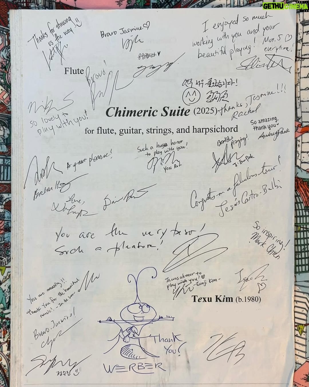 Jasmine Choi - 3.7K Likes - What a spectacular tour this was with these incredible musicians @sejong_soloists @denissungho , and in such a creative project with the phenomenal writer @werber_officiel together on stage, performing the fantastic new work by @texu_kim . Among our 8 concerts together, it was so lovely to see my idols like @gilshaham_official @cheeyunkim @kimmisook_official and great to meet @jiji_guitar with whom I will perform together soon at @iujsom this fall🤗🎉 

어릴적부터 늘 동경했던 세종솔로이스츠 그리고 오랫동안 함께하고 싶었던 기타리스트 드니성호님과 함께 매일매일 전국을 다니며 공연을 8번이나 하면서 정말 즐거웠습니다. 또 제가 너무나 좋아하는 소설가 베르나르 베르베르를 직접 만나고, 그의 새로 출간한 소설 <키메라의 땅>에 기반해 쓰여진 김택수 작곡가님의 천재적인 곡을 함께하고, 그들의 예술세계를 함께할 수 있다는게 정말 큰 기쁨이었어요. 음악과 문학이 만나고, 동서양이 만나고, 또 매 공연마다 전혀 다른 분위기로 관객 여러분들과 만나면서 삶의 더 큰 그림을 경험할 수 있었던 시간이었습니다. 

그리고. 아직도 애도의 시간을 보내며 힘겨워하는 저에게 직접 달려오셔서 많은 응원과 위로의 메세지를 주신 팬분들 정말 고맙습니다. 어머니가 돌아가신 후 한국에서의 첫 공연들이다 보니. 리허설때도, 공연때도 주체할 수 없이 눈물이 나던 순간들이 있어서 너무 당황스러웠지만. 그런 부분들까지 다 이해해주시고 품어주셔서 진심으로 감사했습니다. 모두 한번쯤은 삶에서 겪게되는 힘든 경험들이라 생각하며 앞으로 더 아름다운 음악으로 보답할게요. 

다음 한국 공연은 10/25-26일 대전예술의전당 @djartscenter , 10/31일 세종예술의전당 @2022sjac 입니다. 곧 만나요🫶🏻😊