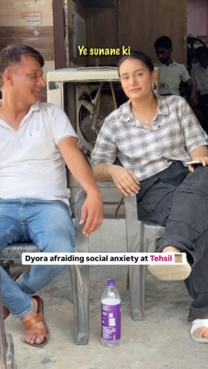 Jaspreet Dyora Instagram - Mohalle wali aunty ki court hearing happening soon🙏🏻