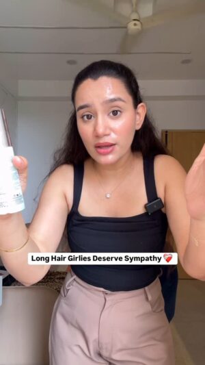 Jaspreet Dyora Instagram - Respect Us because We Fight Hairfall Daily and Still Show Up 🤝