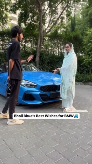 Jaspreet Dyora Instagram - Ghar mein BMW se zyada Bua ka opinion chalta hai ✌️