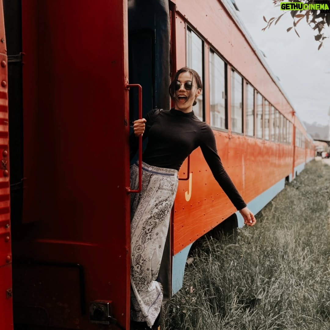 Jennifer Arenas - 3 Likes - Nunca había hecho el viaje de #Bogotá a #Zipaquirá en #tren 🥰 ¡lo amé! Los paisajes y el cafecito conversado son la combinación perfecta

Luego, llegar y hacer recorrido tradicional por Zipa… ¡el plan! 🚂✨ 

#viajes #aroundtheworld #jenniferarenas