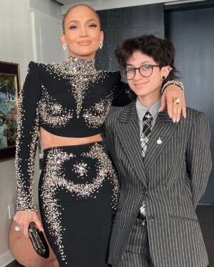 Jennifer Lopez Instagram - Othello premiere with the best date ever ✨