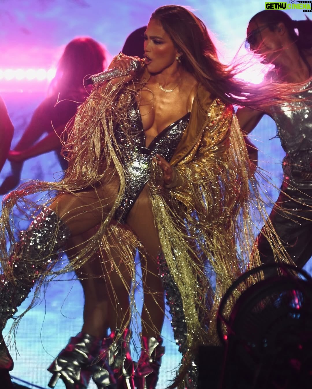 Jennifer Lopez - 574.5K Likes - This summer is a celebration of freedom and having a damn good time. ✨ See you tonight Yerevan! #JLoLiveIn2025