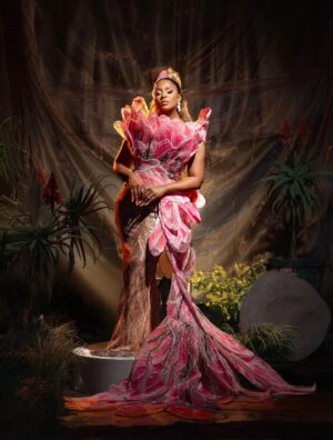 Jessica Nkosi Instagram - @scholtzruberto it’s always an honour to wear your pieces. I will always be in awe of your talent. It is God given ❤️🙌🏽 May God continue to show Himself through your work ❤️
Thank you again for creating this visually striking dress 💫✨ Thank you to your whole team… RS 🙌🏽
I felt beautiful and powerful in it.
I love you so much!!!
📸: @allkinds.pictures