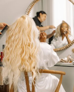 Jessica Nkosi Instagram - The Ghd Iced Luxe Christmas collection ❄️ is here… and we did a beautiful hair show for it.
Here are some behind the scenes shots 💙🧊
#ghdhair
#ghdicedluxe
#ghdsouthafrica