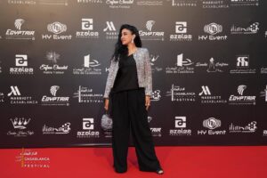 Jihane Khalil Instagram - The closing ceremony of the 6th Casablanca Arab Film Festival
@casablancaarabfilmfestival 

‎‏ Stylite @katiafbh @katia_i_f 
‎‏ Jewelry @bijoux_alaor_2 
akeup Artist & Hair Stylist @chadia_sedrii 
Clutch : @abeer.brand1