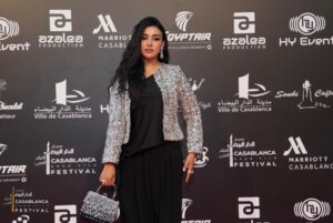Jihane Khalil Instagram - The closing ceremony of the 6th Casablanca Arab Film Festival
@casablancaarabfilmfestival 

‎‏ Stylite @katiafbh @katia_i_f 
‎‏ Jewelry @bijoux_alaor_2 
akeup Artist & Hair Stylist @chadia_sedrii 
Clutch : @abeer.brand1