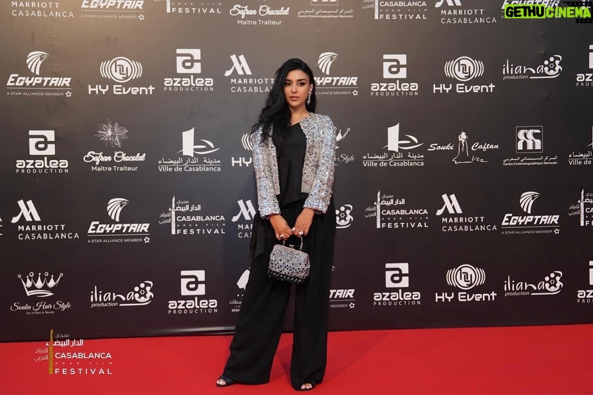 Jihane Khalil - 6K Likes - The closing ceremony of the 6th Casablanca Arab Film Festival
@casablancaarabfilmfestival 

‎‏ Stylite @katiafbh @katia_i_f 
‎‏ Jewelry @bijoux_alaor_2 
akeup Artist & Hair Stylist @chadia_sedrii 
Clutch : @abeer.brand1