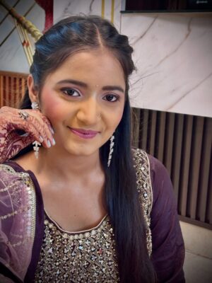 Jiya Rajput Instagram - Makeup by @raghav_makeover
.
.
.
.
.
.
#new #viralreels #viral #virałpost #support #lovee #foryou #instagrow #instagram #pyarrrrrrr❤️🌎 #lehngalove❤️ #saddgi💞🥰❤️🙈💕 #raghavmakeover
.
. .
Kesa lga ye look🧿🦋