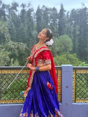 Kaamini Chaube Instagram - Radhe Radhe 🦚❤️🪷
.
.
.
.
.
.
.
.
.
.
.
.
.
.
.
#RadhaRani #RadheRadhe #DivineVibes #VrindavanVibes #RadhaKrishna #SpiritualVibes #RadhaAesthetic #EternalLove #photo #Look #makeup #IndianCulture #TraditionalVibes #RadhaKrishnaLove #DivineBeauty #EthnicVibes #RadhaPrem #DesiVibes #RadhaBhakti #CultureAndTradition #RadhaKrishnaForever