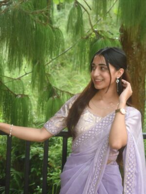 Kaamini Chaube Instagram - Blossoming in shades of lavender 💜
.
.
.
.
.
.
.
.
.
.
.
.
.
.
.
.
.
.
.
.
#posts #TraditionalLook #SareeLove #SareeNotSari #SixYardsOfGrace #IndianTradition #CulturalVibes #EthnicElegance #DesiSwag #Gratitude #ThankYouTeachers #Inspiratio #saare #viral