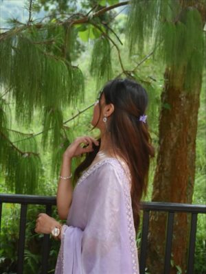 Kaamini Chaube Instagram - Blossoming in shades of lavender 💜
.
.
.
.
.
.
.
.
.
.
.
.
.
.
.
.
.
.
.
.
#posts #TraditionalLook #SareeLove #SareeNotSari #SixYardsOfGrace #IndianTradition #CulturalVibes #EthnicElegance #DesiSwag #Gratitude #ThankYouTeachers #Inspiratio #saare #viral
