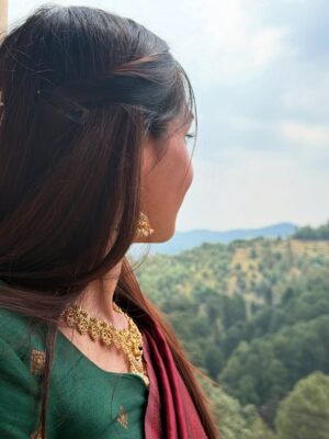 Kaamini Chaube Instagram - Traditional vibes with a touch of elegance!
Draped in culture, twirling in grace ✨
.
.
.
.
.
.
.
.
.
.
.
.
#posts #photoshoot #SouthIndianLook #lehenga #TraditionalGlowUp #FestiveFeels #function #annualfunction #event #dress #outfit