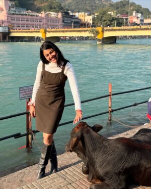 Kajal Instagram - finally haridwar🥹🥹😍😍😄
#harharmhadev❤️🔱🙏