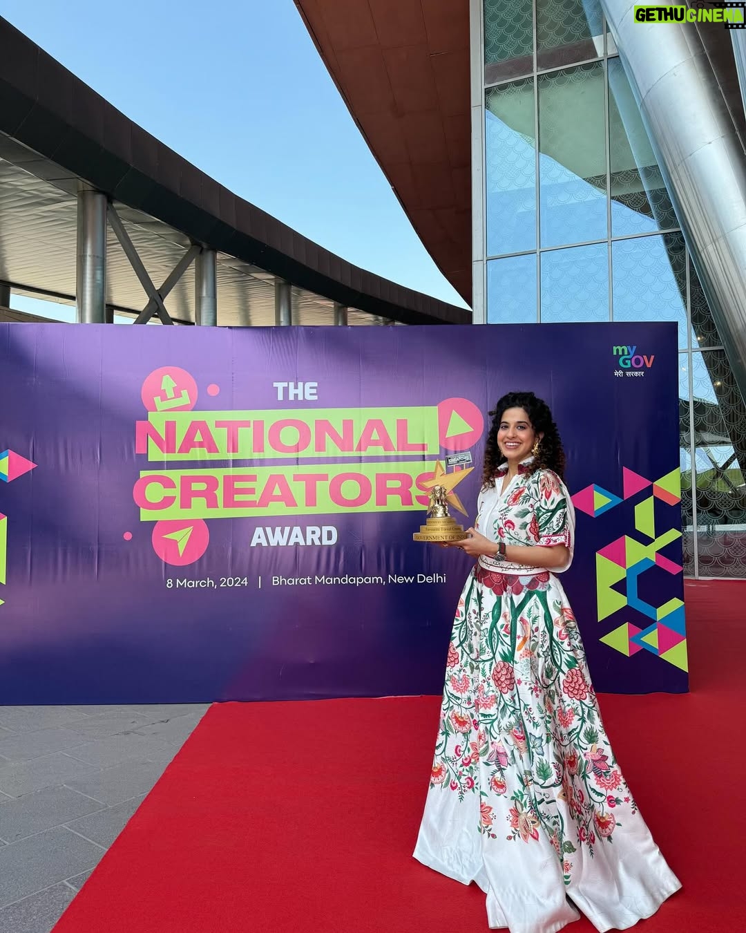 Kamiya Jani - 110.2K Likes - Dwarka or Lakshadweep? Sach much confused hoon 🥹😀 Seeking PM’s advice on my next travel destination 😉

We got a national award for travelling around, discovering new places, making videos of the same and sharing with our followers ❤️ 

Seems simple right? No, it took us 6 years. What started as a personal food & travel blog, moved to becoming a video platform, to now a digital platform with various verticals. From starting our own food & travel app @curly.tales to opening restaurants to now being awarded by the Prime Minister of India @narendramodi

This came after working 7 days a week for 14 hours a day. I did question myself as to why am I working so hard. But I guess I got my answer today. We are the chosen ones☝️and we are not giving up anytime soon. Guess it’s worth it. 

Thank you for the prestigious honor, PM! You have been the most forward thinking leaders we have ever got! Thanks @mygovindia for the initiative from the entire content fraternity. 

#nationalcreatorsday #nationalcreatorsaward #creatorsaward #besttravelcreator