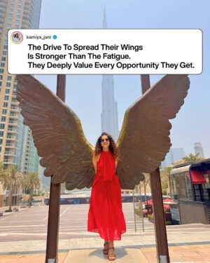 Kamiya Jani Instagram - Married to responsibilities, but never divorcing efficiency. No wonder her life feels just like the song… Breathless! But she’s still acing it!

#WomenAtWork #LoveThem