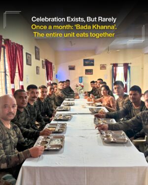 Kamiya Jani Instagram - 7 Borders. Countless Lessons.

Let’s not wait for Independence Day or Republic Day to salute them — let’s honor them every day. ❤️

Watch my journey with the Indian Army in Sandese Aate Hain.
Latest episode: Siachen ❄️

👉 Drop a ❤️ in the comments to salute our soldiers. 

#IndianArmy #SandeseAateHain #CurlyTales #ArmyLife #BorderStories #LifeOfASoldier #IndianSoldiers #ArmyBrotherhood #SaluteToSoldiers #Siachen