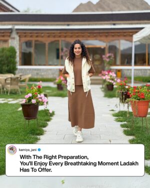 Kamiya Jani Instagram - Ladakh is truly magical — but this time, I realised how differently our bodies can react to high altitude. 🏔️

I actually did follow all the rules:
✅ Checked into a good hotel like @granddragonladakh 
✅ Took it slow on Day 1

And still, I fell sick. Turns out, just like I get motion sick, my body couldn’t handle the thin air — and I was diagnosed with Acute Mountain Sickness. 🤒

So here’s my takeaway: it’s not always about doing something wrong, it’s about knowing that every body is different. Some people adjust instantly, others take longer.

Watch all the madness on my latest video on Siachen. 

#Ladakh #AltitudeSickness #TravelWisdom