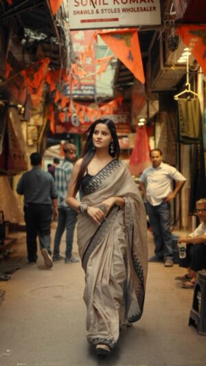 Kanishka Sharma Instagram - Chandni chowk or Chai🫰🏻
Pov : you’re an old soul in the new era🌼
🎥- @iamarshadkhanphotography0
Edit - @alex_pixels_