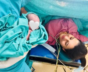 Kanishka Sharma Instagram - Exactly one month ago, life gave me the most honest love I’ve ever known.
I held my entire universe for the first time.
A moment that broke me and built me all at once.
The journey was intense, but he made every second worth it.
A boy who now sleeps to the rhythm of my heartbeat — my reason, my peace🤍🧿
DOB- 20-June-2025🫶🏻 #1monthold