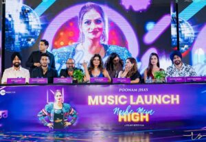 Kanishka Sharma Instagram - Launch of our song #nashemeinhigh🥂 @zeemusiccompany
Thank you so much sir and mam for inviting me, one of the best day of my life💫 @manojjha9449 @poonamjha32
Thanks team for trusting me @filmyboys
@avinash.sabarwal feeling glad to working with you.
Outfit by - @akayacreations
Accessories from- @amayrajewelsfashion1871