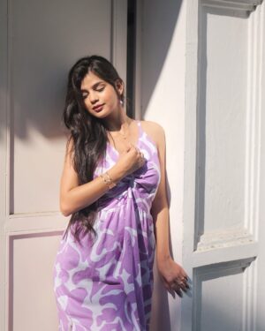 Kanishkasss Instagram - #kanishkasss 💫
Treat me like a joke and I’ll leave you like it’s funny💜🤧🤍
.
.
.
.
.
.
.
.
#foryou #trending #bloggerstyle #foryoupage #real #feature #influencer #instagood #fashion #postoftheday #fashionblogger #instadaily #instagram #love #lifestyle #explore #beyourself #beautiful #loveyouall #goodvibes #asthetic #classy #elegant #august #attitude