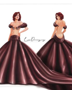 Karen Yapoort Instagram - AWWWW 🥹🥹🥹🥹🥹😌🔥🔥😍😍😍😍
Karen Yapoort por Luis Domínguez.-
Vestido de base palabra de honor a media línea de busto de corte estilo corsé hasta las caderas creado en crinolina color piel.
Esta silueta está complementada en el
Busto por copas y pieza velada con delicado escote Bardot arropando los hombros hasta la espalda.
En las caderas lo adorna una exquisita pieza compuesta por tres grandes tachones ascendentes desde los cuales prende una inmensa falda sesgada de gran cola e inmensas formas tubulares.
Todo creado en fino tejido de Gazar de Seda Liquida doble en tono Rojo Granate Amarena.
Estilista : Keyther Esteves
Maquillaje : Marthary Peguero
Peinado : Daniel Vargas
Fotografía : Joel Guzmán
Joyas : Joyería Diosa
Corte de pelo @bertranhair