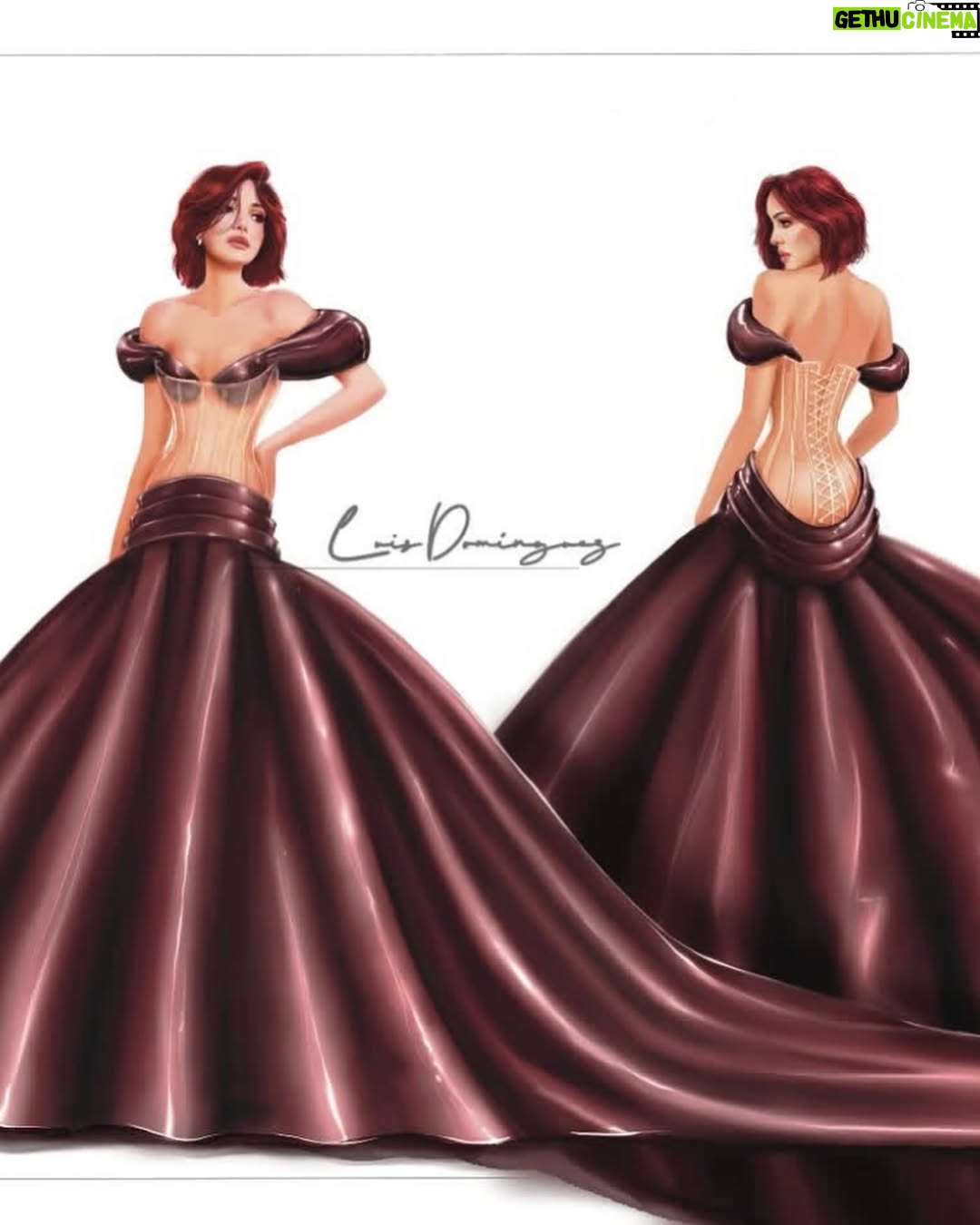 Karen Yapoort - 112.8K Likes - AWWWW 🥹🥹🥹🥹🥹😌🔥🔥😍😍😍😍

Karen Yapoort por Luis Domínguez.-

Vestido de base palabra de honor a media línea de busto de corte estilo corsé hasta las caderas creado en crinolina color piel.

Esta silueta está complementada en el
Busto por copas y pieza velada con delicado escote Bardot arropando los hombros hasta la espalda.

En las caderas lo adorna una exquisita pieza compuesta por tres grandes tachones ascendentes desde los cuales prende una inmensa falda sesgada de gran cola e inmensas formas tubulares.

Todo creado en fino tejido de Gazar de Seda Liquida doble en tono Rojo Granate Amarena.

Estilista : Keyther Esteves 
Maquillaje : Marthary Peguero 
Peinado : Daniel Vargas
Fotografía : Joel Guzmán 
Joyas : Joyería Diosa 
Corte de pelo @bertranhair
