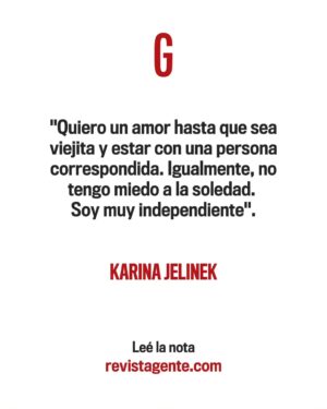 Karina Jelinek Instagram - 🔴 @KariJelinek posó frente a nuestros cámaras en las playas de José Ignacio, Uruguay, y brilló con su carisma único para ser #TapaDigital de GENTE.
💬 En la charla fue fiel a su esencia y habló de todo: la actualidad del país, su primera tapa en #GENTE, un posible futuro en la música y el streaming y mucho más. 👀
🔗 Entrá a nuestro link en bio e historias y leé todo.
✍️ @_sofiaolivera